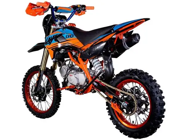 Питбайк kayo evolution yx140em 17/14 krz (механ. сцепл., эл. стартер 2022, фотография 6
