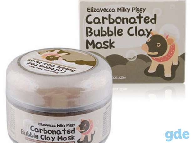 Очищающая глиняно-пузырьковая маска Сarbonate Bubble Clay Mask, фотография 2
