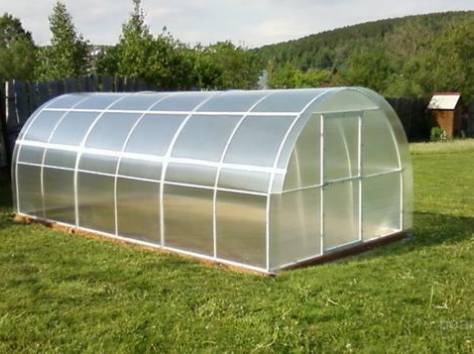 Теплица оцинкованная 10x3x2 Каркас + Поликарбонат+Парник, фотография 1