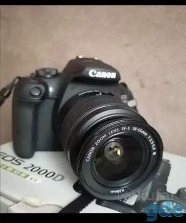 Зеркальный фотоаппарат Canon EOS 2000D Kit EF-S 18, фотография 5