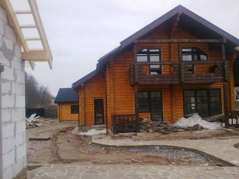 Деревянный дом из профилированного бруса, фотография 11
