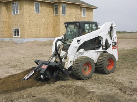 Аренда гидромолота, мини погрузчика BobCat в Гродно, фотография 3