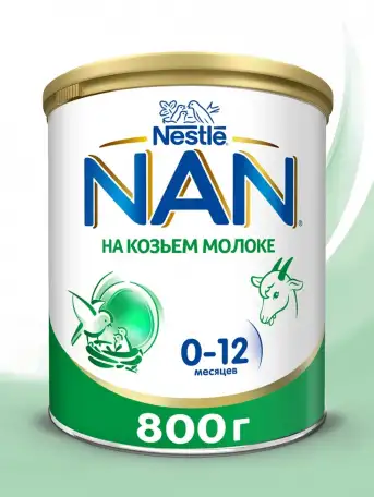 Nan на козьем молоке 800гр 0-12, фотография 1