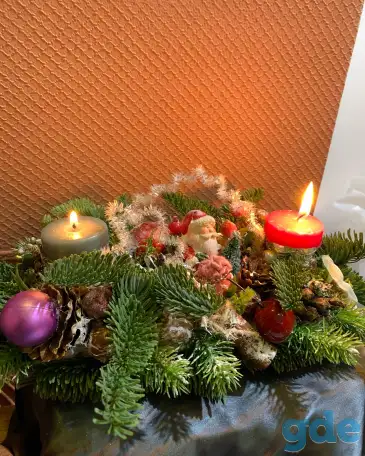 Новогодние игрушки и елочки ручной работы, фотография 4