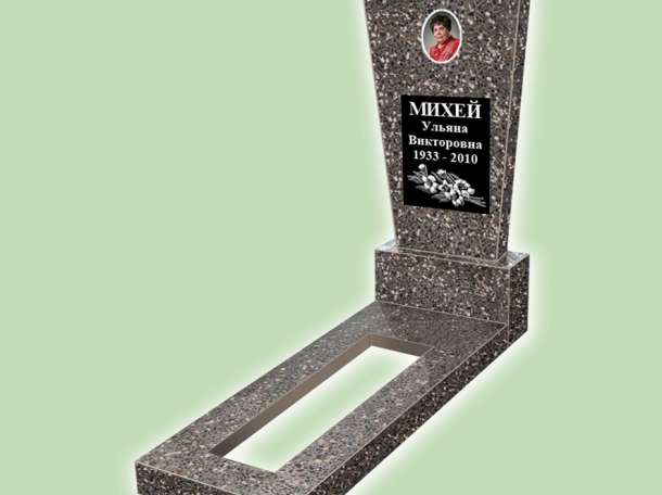 Памятники из гранитно-мраморной крошки, фотография 7