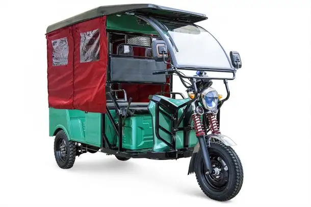 Трицикл rutrike рикша 60v1000w, фотография 1