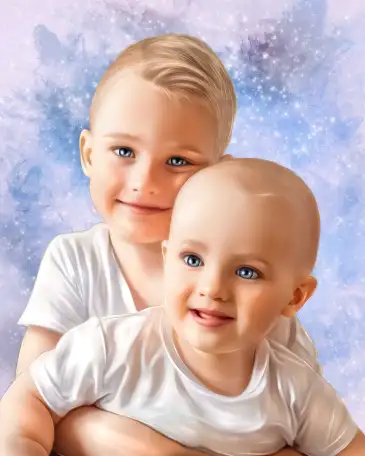 Цифровой портрет по фото, фотография 3