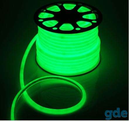 Гибкий неон круглый D 16 мм, 50 м. LED-120-SMD2835, 220 V, фотография 7