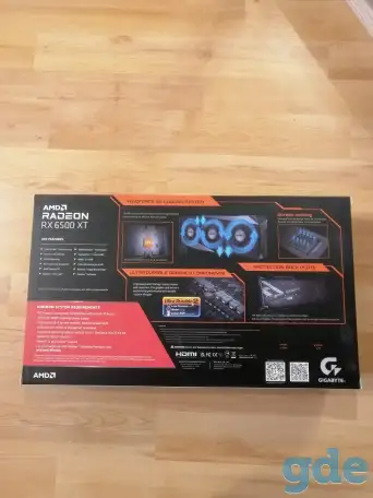 Игровая видеокарта Gigabyte RX 6500 XT. новая, фотография 2