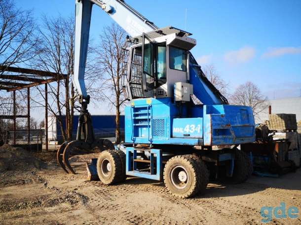 Продам лесопогрузчик Terex Fuchs MHL 434, фотография 6