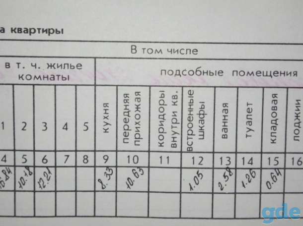 Квартира 3х комнатная, М-н 17, д.18, фотография 1