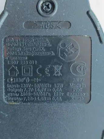 Шуруповерт Bosch PSR 1200 Li-on 12 v; 3,4 а/ч, фотография 8