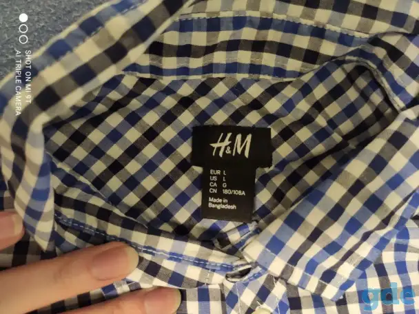 Рубашка H&M р. L, фотография 2