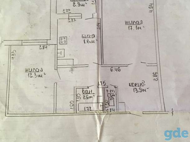 Продам 2-х комнатную квартиру, Микрорайон 17, дом 41, фотография 1