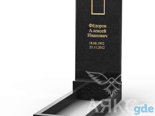 Одиночный памятник из гранита, фотография 2