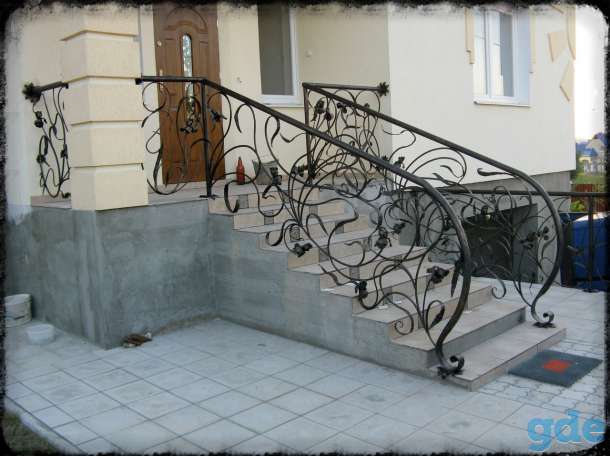 Перила кованые, фотография 4