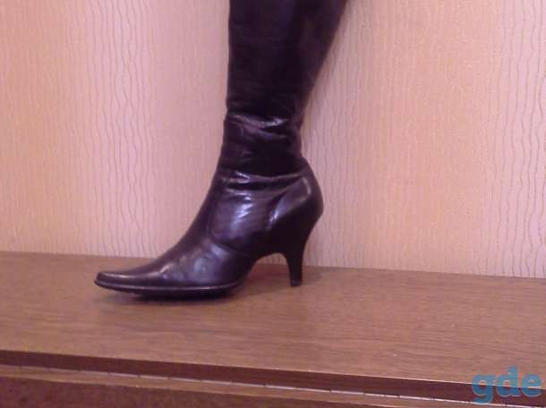 Продам сапоги жен 38 разм, фотография 1