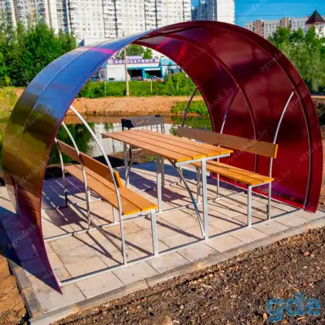 Беседки из поликарбоната, фотография 4