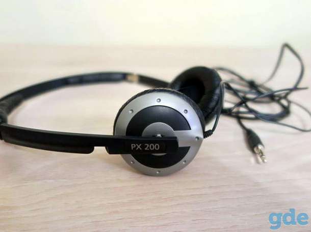 Продам  складные наушники Sennheiser PX-200, фотография 1
