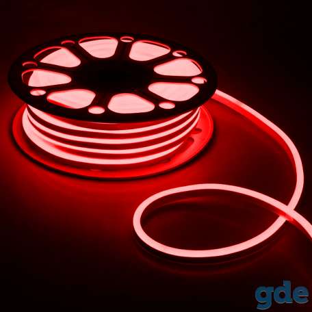 Гибкий неон 15 х 25 мм, 25 м. LED-120-SMD2835, 220 V, фотография 5