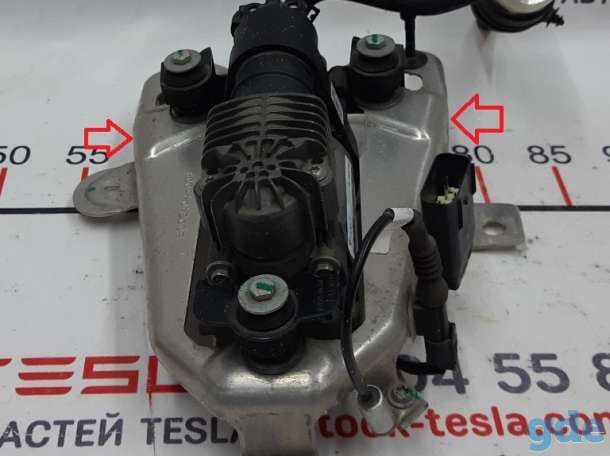 Зап. части для авто Tesla. Кронштейн компрессора (металл) Tesla model SBB AIR SUSP COMPRESSOR BR, фотография 3