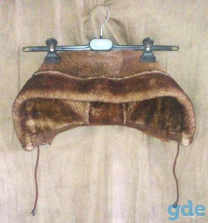 Дублёнка женская Bulli Leather коричневый цвет. Р-р 42-44 S. Материал: натуральная кожа и мех., фотография 5