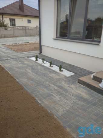 Укладка тротуарной плитки, фотография 6