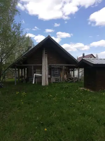 Продам дачу: участок сруб, д. Мяруги, фотография 1