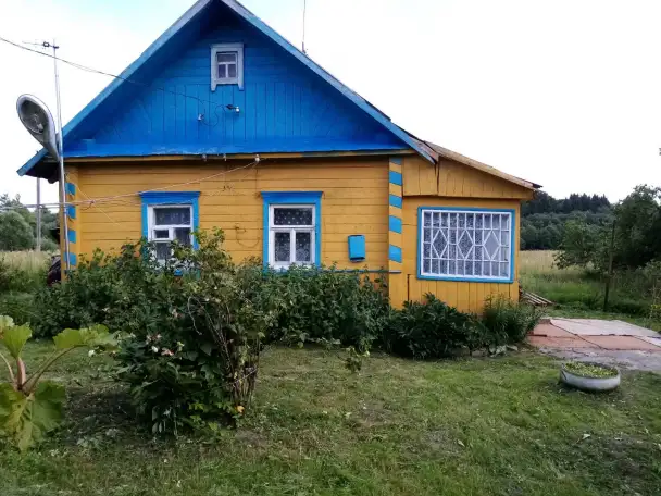 Продаётся ухоженный жилой деревянный дом, д. Соколово, Николаевский с.с., Миорский р-н., Витебская область, фотография 1