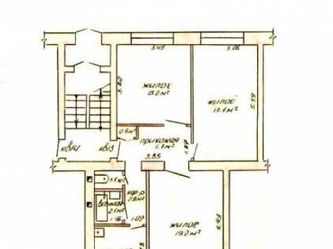 3-х комнатная квартира, фотография 1
