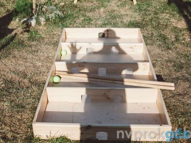 Бокс-хоккей (box-hockey, хоккей в коробке) аренда, фотография 1