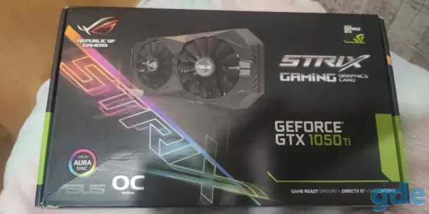 Видеокарта ASUS Geforce GTX 1050TI 4GB, фотография 2