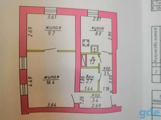 Продам 2х комнатную квартиру, Карла Маркса 14, фотография 1