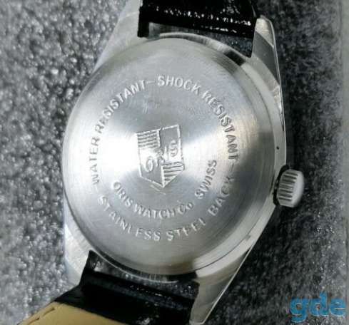 Мужские механические винтажные часы Oris 80s 38 мм, фотография 5