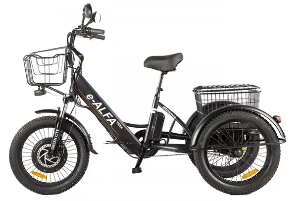 Трицикл green city e-alfa trike, фотография 9