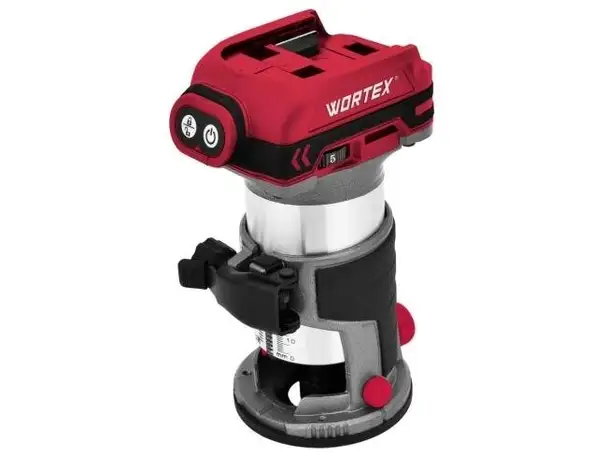 Аккумуляторный кромочно-петельный фрезер wortex cmm 1835-1 all1 xlt solo (без акб), фотография 1