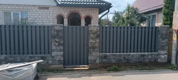Забор, заборы под ключ, ворота, калитки, фотография 1