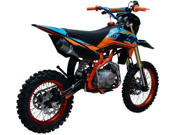 Питбайк kayo evolution k125em 17/14 krz (механ. сцепл., эл. стартер 2024, фотография 6