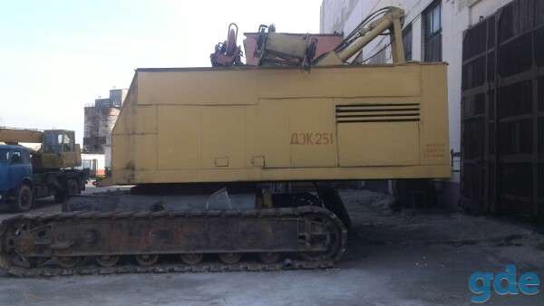 Продажа гусеничного крана дэк-251, фотография 4