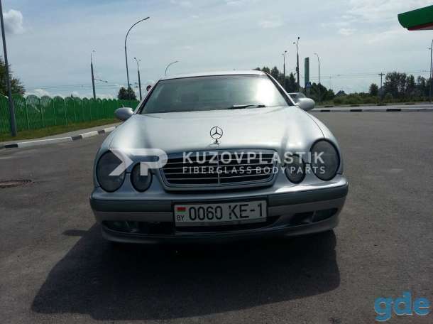 Крыло мерседес clk w208 стеклопластик, фотография 4