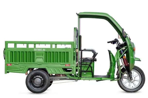 Грузовой электротрицикл rutrike гермес 1500 60v1200w, фотография 4
