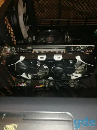 Видеокарта MSI Geforce GTX 1050 Ti OC 4GB GDDR5 Б/У, фотография 3