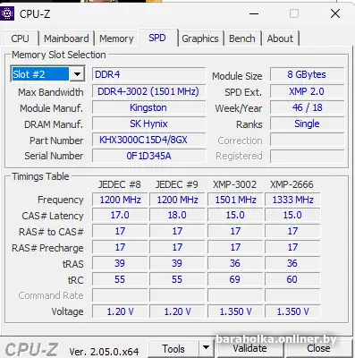HyperX Predator 8GB DDR4 PC4-24000 HX430C15PB3/8, фотография 5