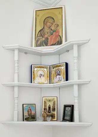 Полка для икон трёхъярусная 2709, фотография 5