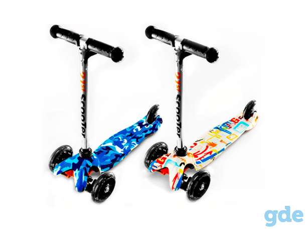 Продаю детские трехколесные самокаты, фотография 5