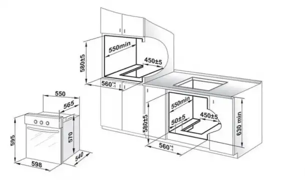Новый газовый духовой шкаф GEFEST ДГЭ 621-03 К56, фотография 3