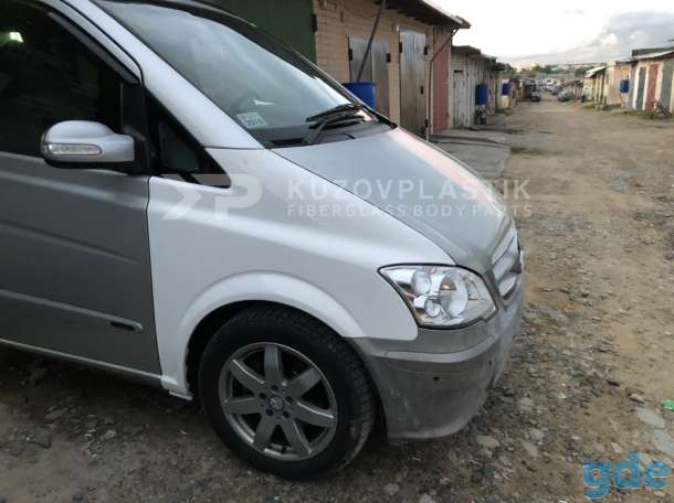 Крыло мерседес вито w639 стеклопластик, фотография 5