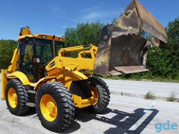 услуги экскаватора-погрузчика JCB 4 CX, фотография 4