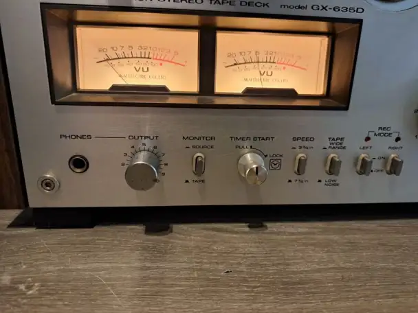 Катушечный магнитофон Akai gx-635D, фотография 3