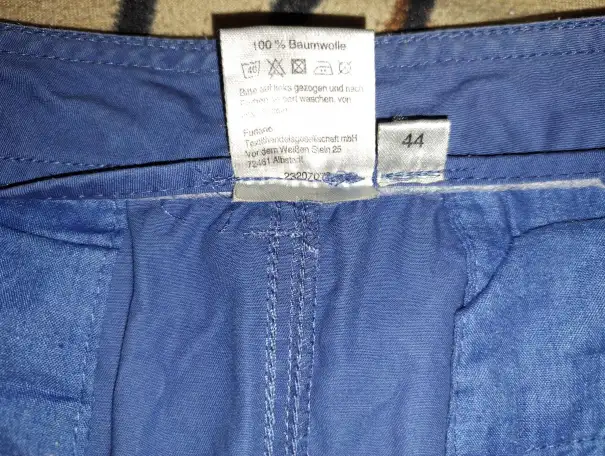 Юбка голубая BLU MOTION, 100 Baumwolie, р.50-52, фотография 4